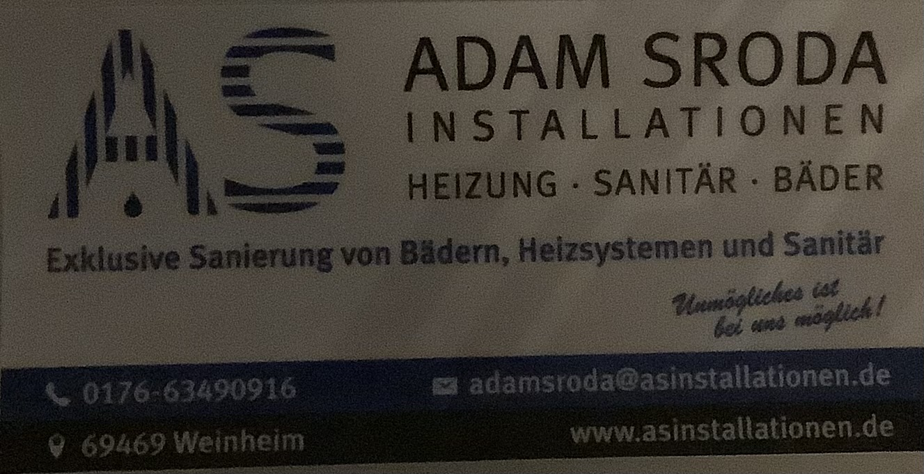 Adam Sroda, AS Installationen<br>
